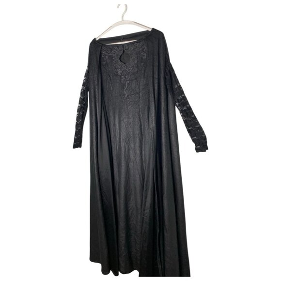 Punk Rave Nightspell Dress Cloak Size XS Small Lace Sleeves Goth Emo Core Black - Picture 13 of 13
